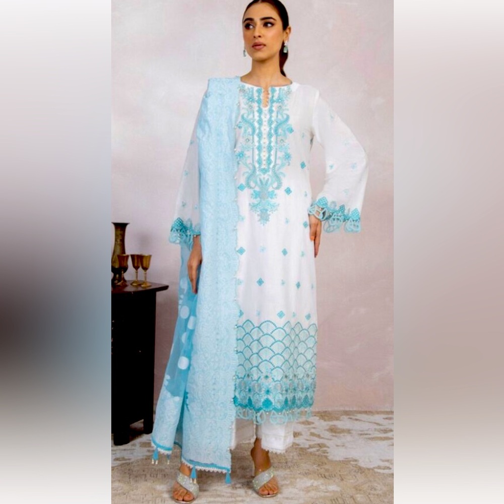 New Sapphire stitched 3 piece summer colors